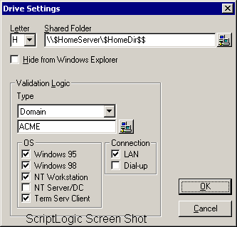 ScriptLogic Screen Shot
